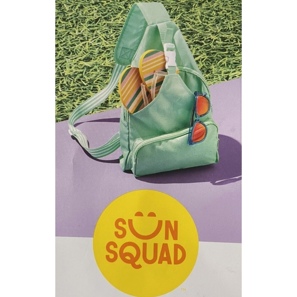Sun Squad Mint Green Backpack